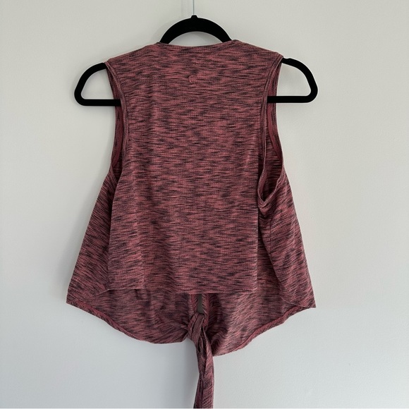 Zyia Tie Workout Tank Pink - Picture 4 of 7